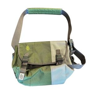 Timbuk2 Green and Gray Messenger Bag